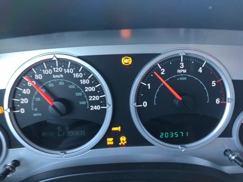 ABS light comes up | Jeep Patriot Forums